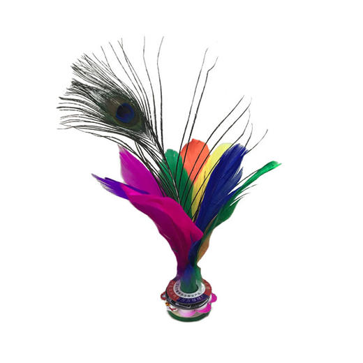 群英孔雀翎毽子