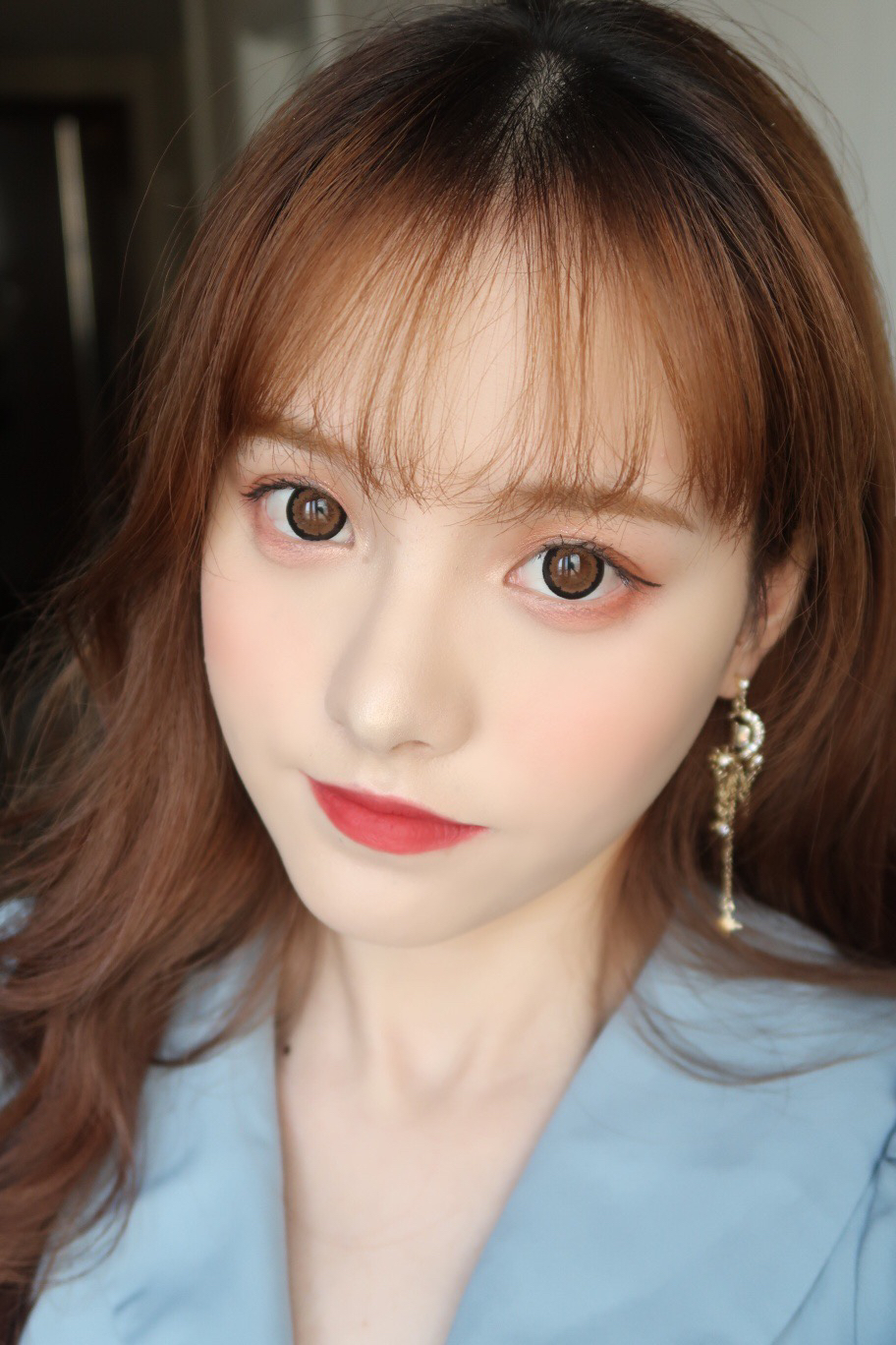 laseecon球球奶糖卡其麻鸽子灰棕绿粉年抛美瞳