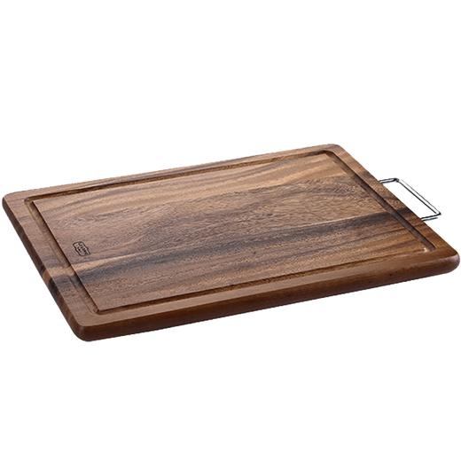 泰国进口LC LIVING相思木原木色带提手长方菜板小号MP40 商品图4