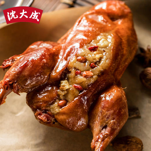 上海沈大成上海八宝鸭 上海本帮卤味肉类熟食品800g 商品图4
