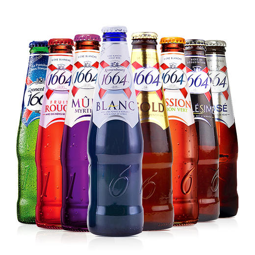 【备用】【1瓶】法国1664啤酒250ml*1瓶(多口味可选) 商品图0