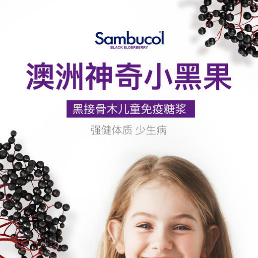 【澳洲直邮】Sambucol小黑果黑接骨木儿童糖浆120mlJPY带授权招加盟代理 商品图7