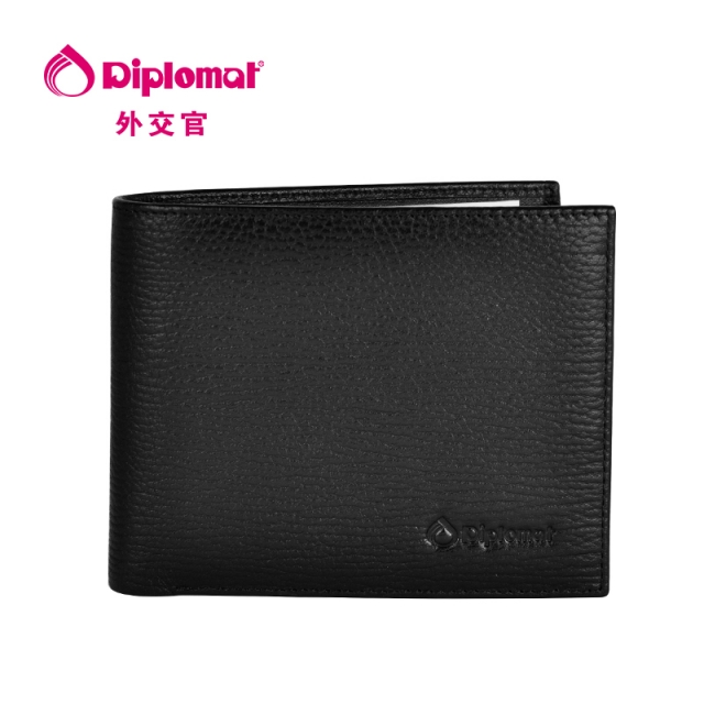 【授权商品】外交官Diplomat 黑色手包男士DS-1268-1 黑色JPY带授权招加盟代理