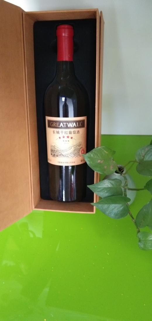 长城四星(梅鹿辄)干红葡萄酒750ml*1盒