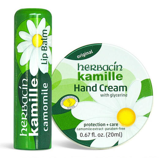 德国 小甘菊/贺本清  敏感修护唇膏护手霜套装 到27年7月 商品图3