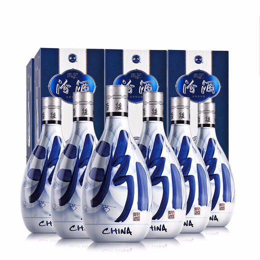 【推荐】汾酒 42度 青花20 500mL *6瓶 整箱 清香型白酒【新老包装随机发货】 商品图1