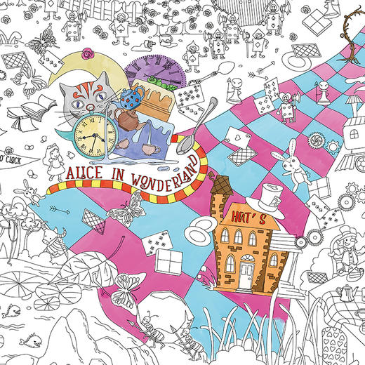 【新品】英国 Flower Monaco花芽 大幅场景画 商品图2