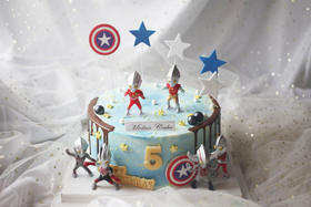 男孩款  蓝色系 奥特曼