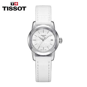 TISSOT 天梭瑞士手表 经典系列时尚休闲石英女表 T033.210.16.111.00JPY带授权招加盟代理