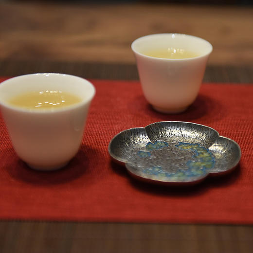 天一书局出品 缠枝花/伴侣杯垫 创意复古礼品茶具杯垫 商品图1