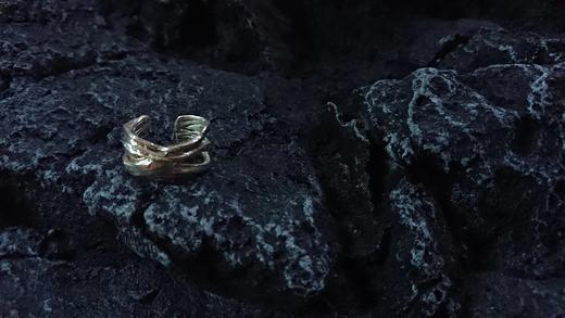 CHEZ BOQUE 羁绊系列原创手工925银戒指《缠绕12号》 商品图2