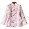 ZSM-181111冬季新款修身水溶绣花旗袍上衣 商品缩略图4