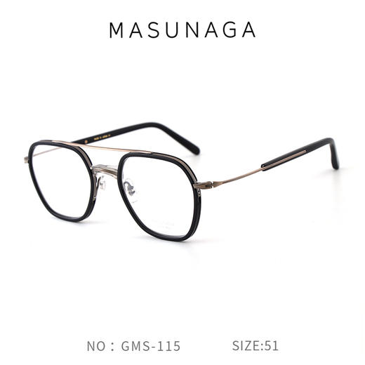 MASUNAGA增永 | GMS | GMS-115  35 | 日本职人手作 眼镜框 商品图0