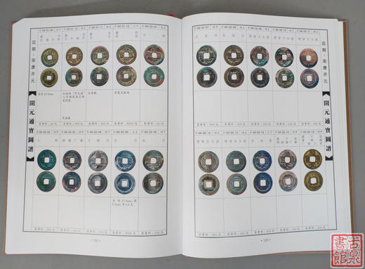 《开元通宝图谱》作者签名本钤印本 全一册 商品图5