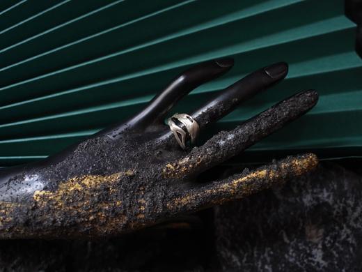 CHEZ BOQUE 羁绊系列原创手工925银戒指《缠绕19号》 商品图2