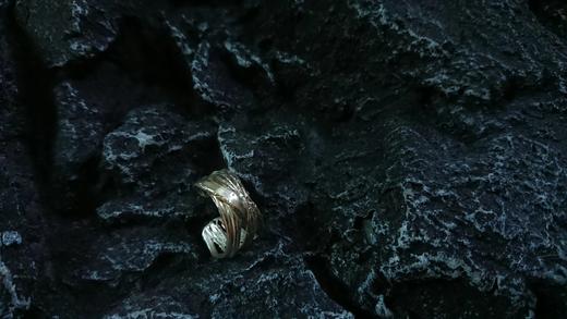 CHEZ BOQUE 羁绊系列原创手工925银戒指《缠绕12号》 商品图4