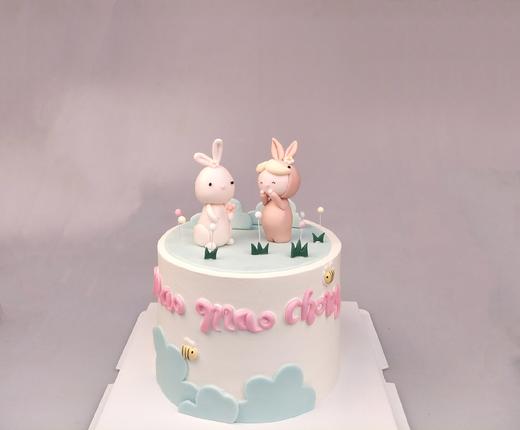 定制兔宝宝（翻糖玩偶） 商品图0