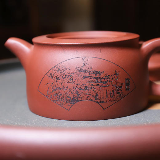 羽诗制造出品 宁波鼓楼、天一阁元、保国寺元素紫砂壶茶具文创礼盒 商品图3