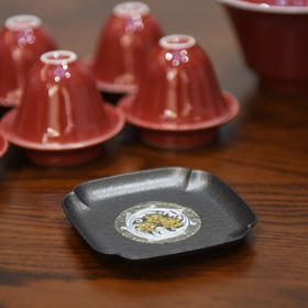 天一书局出品 缠枝花/伴侣杯垫 创意复古礼品茶具杯垫