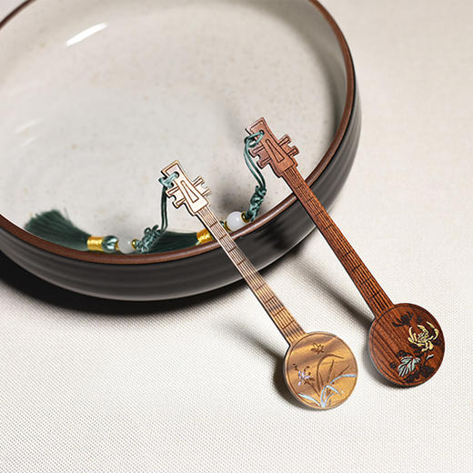 天一书局出品 原创古典乐器琵琶组合书签 中国风创意礼物 商品图2