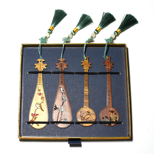 天一书局出品 原创古典乐器琵琶组合书签 中国风创意礼物 商品图5