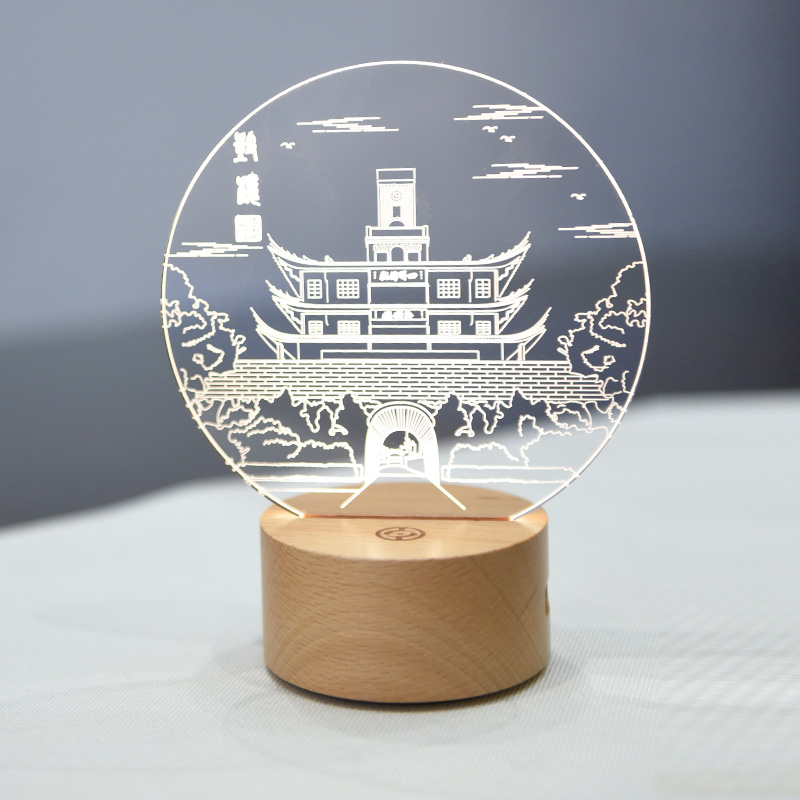 天一书局出品 复古创意小夜灯 地方特色家居摆件礼品小夜灯