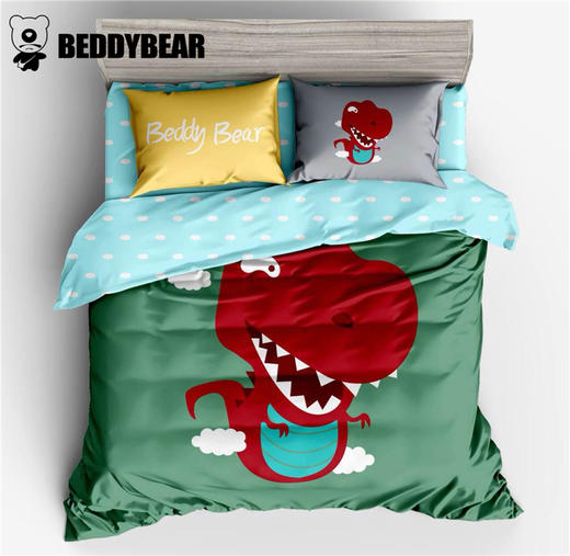 【授权商品】韩国杯具熊 BeddyBear全棉床上用品 4件套 大号 系列JPY带授权招加盟代理 商品图0