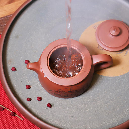 羽诗制造出品 宁波鼓楼、天一阁元、保国寺元素紫砂壶茶具文创礼盒 商品图2