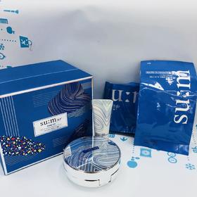 呼吸水分氣墊+替換裝（帶妝前乳）藍色（415308）