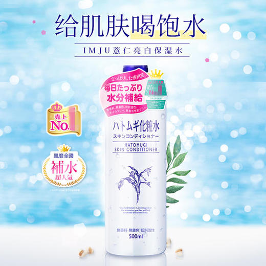 【保税区包邮直发】日本 娥佩兰 薏仁化妆水 500ml 商品图1