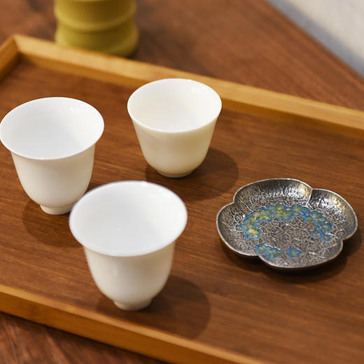 天一书局出品 缠枝花/伴侣杯垫 创意复古礼品茶具杯垫 商品图2