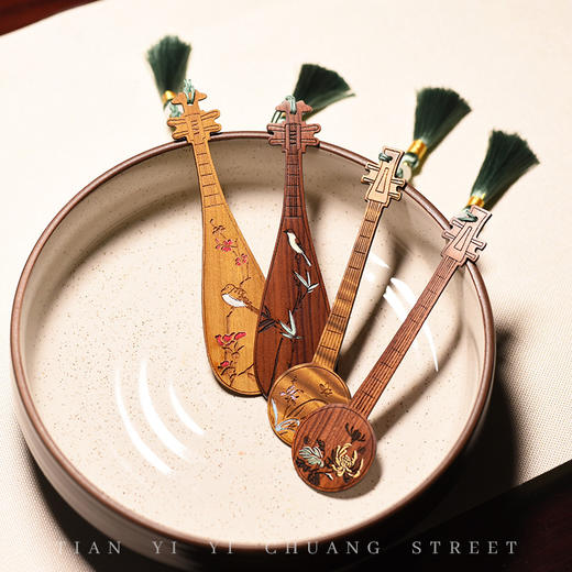 天一书局出品 原创古典乐器琵琶组合书签 中国风创意礼物 商品图0