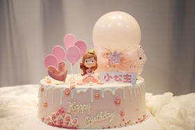 女孩款  卷发小公主 粉色系