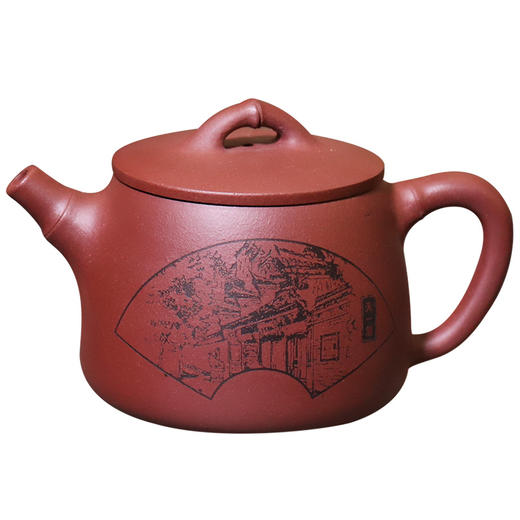 天一书局出品 紫砂壶 竹节（天一阁） 家用球孔茶壶 商品图3