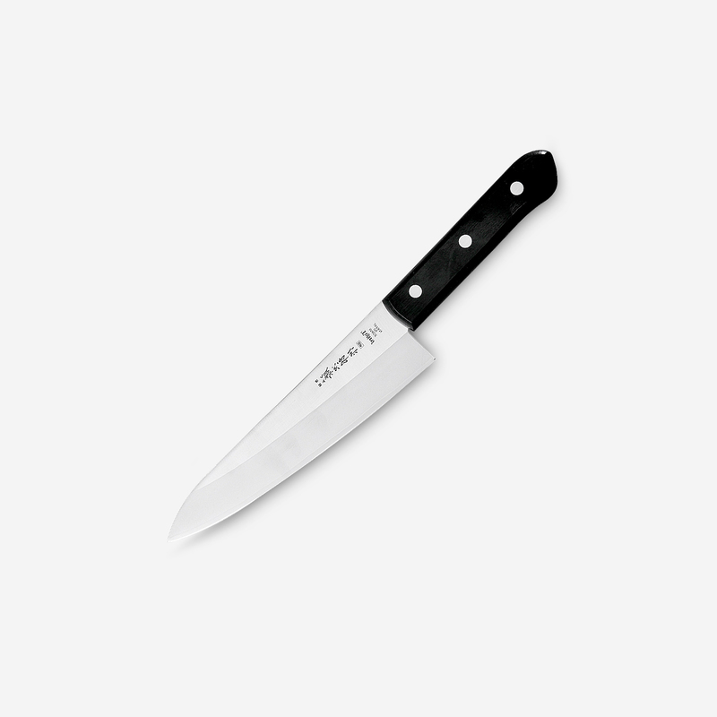 日本原产Tojiro藤次郎钴合金龙骨牛刀厨刀切片刀F-312 180mmJPY带授权招加盟代理
