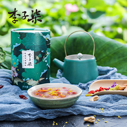 李子柒坚果藕粉350g 商品图3