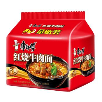 康师傅方便面五连包（口味随机发） 商品图0