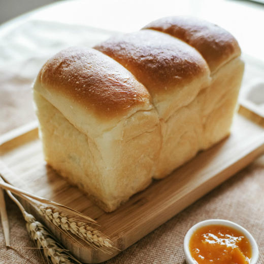 🍞天然酵种山形吐司【宝宝友好】【果酱搭子】Natural Levain White Loaf 商品图1