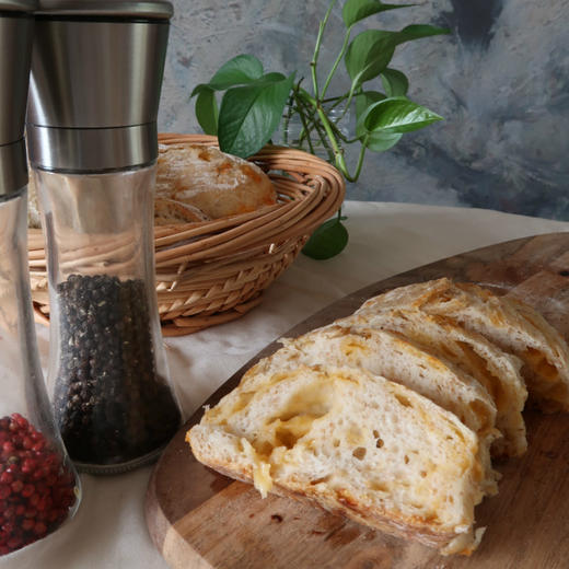 🧀车打奶酪三种胡椒乡村欧包【粉胡椒、绿胡椒、黑胡椒】Cheddar Pepper Country Loaf 商品图2