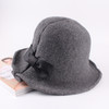 秋冬天羊毛呢帽子女士时尚圆顶礼帽韩国可爱百搭盆帽网红渔夫帽潮 商品缩略图3