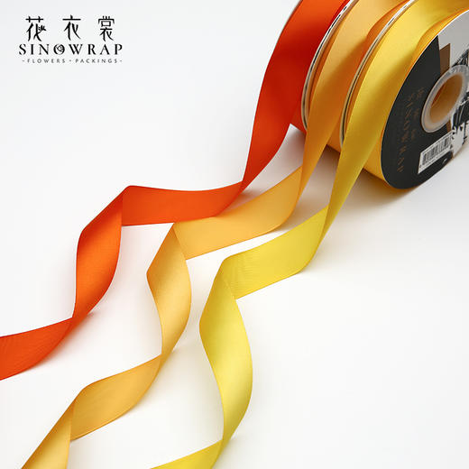 2.5cm 纯色缎带 80码 商品图0