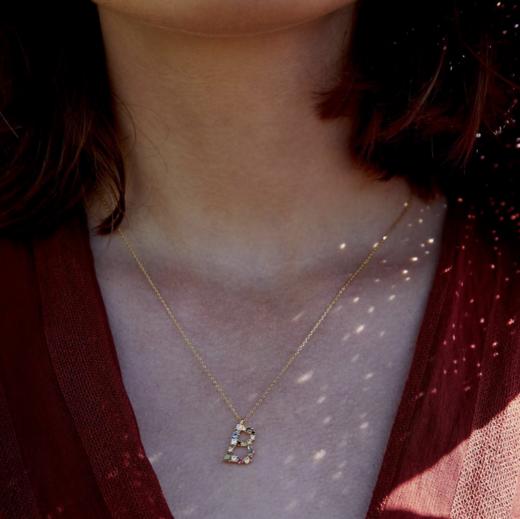 北京仓｜PD Paola-Letter-字母 B 项链  [西班牙设计师] 商品图4