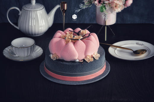 Couleur Violet 白桃&乌龙茶手工法式慕斯蛋糕【特定款】 商品图2