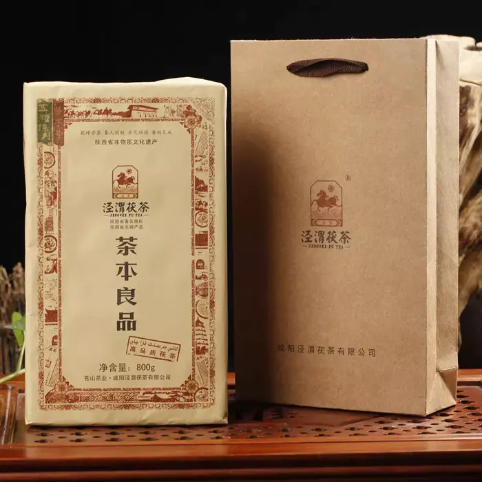 陕西名茶 泾渭茯茶图片