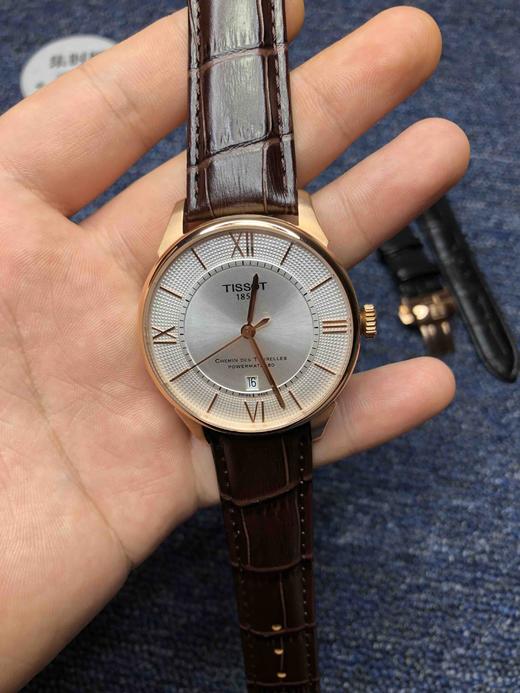 tissot天梭杜鲁尔系列t099玫金款专柜同步版本采用瑞士eta2824全自动