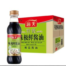 【批发】海天特级味极鲜酱油500ml/瓶/1*12