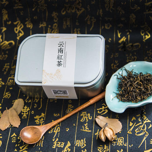 云南红茶110g 滇红罐装红茶 商品图0