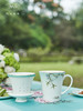 M20玛戈隆特西湖盛宴三件套滤茶杯中国风骨瓷杯子家用礼盒装 商品缩略图4