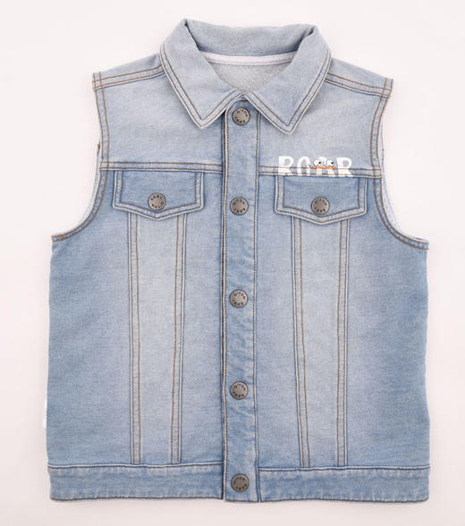 棉果果春秋季男童牛仔马夹M112171220111 商品图5