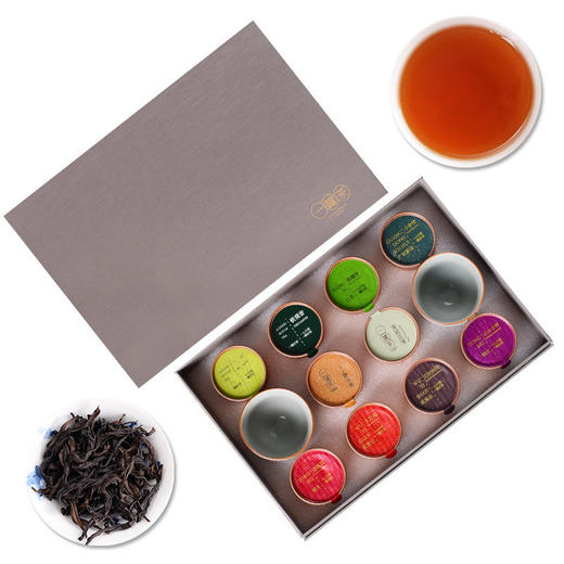 十款名茶小铝罐铁观音金骏眉茶饮大红袍茉莉花茶 商品图4